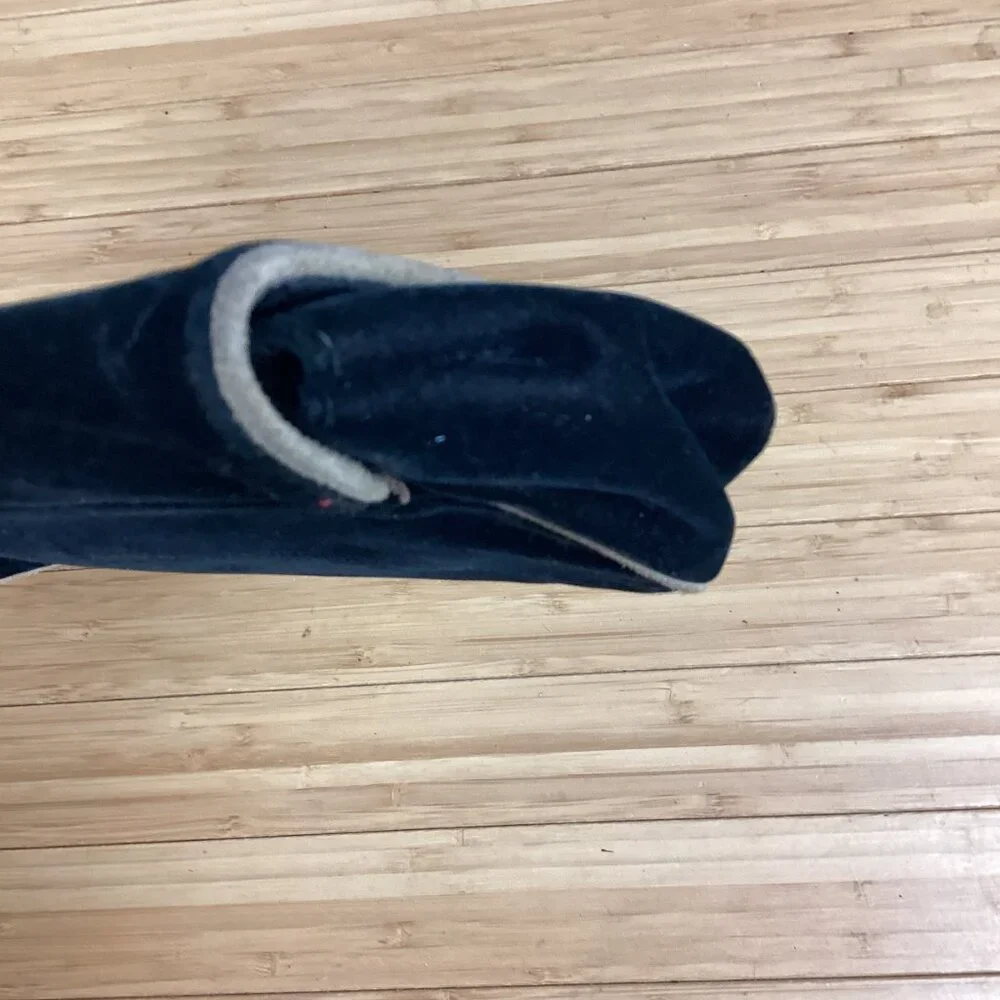 Dior Makeup Toiletries Bag Pouch Black Velvet